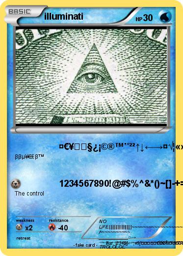 Pokemon illuminati
