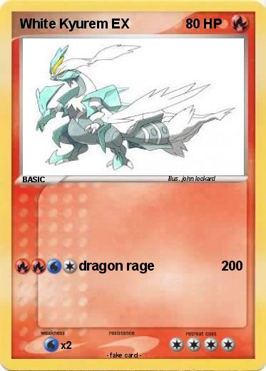 Pokemon White Kyurem EX