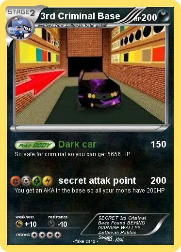 Pokemon 3rd Criminal Base