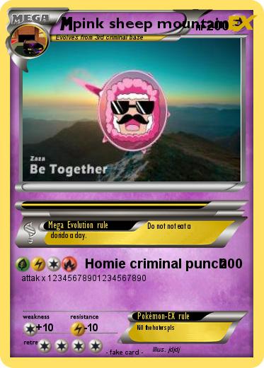 Pokemon pink sheep mountain