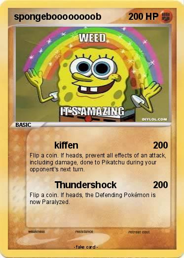 Pokemon spongeboooooooob