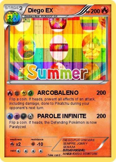 Pokemon Diego EX
