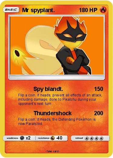 Pokemon Mr spyplant.