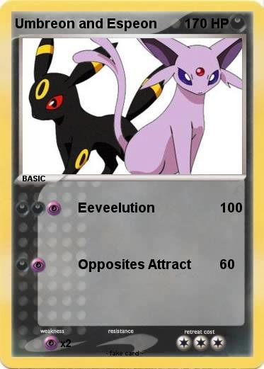 Pokemon Umbreon and Espeon