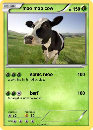 Pokemon moo moo cow