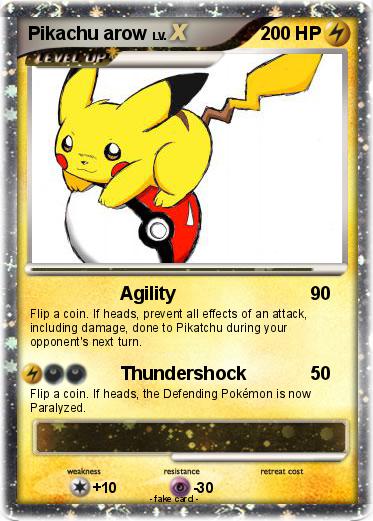Pokemon Pikachu arow