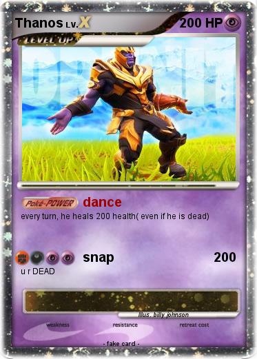 Pokemon Thanos