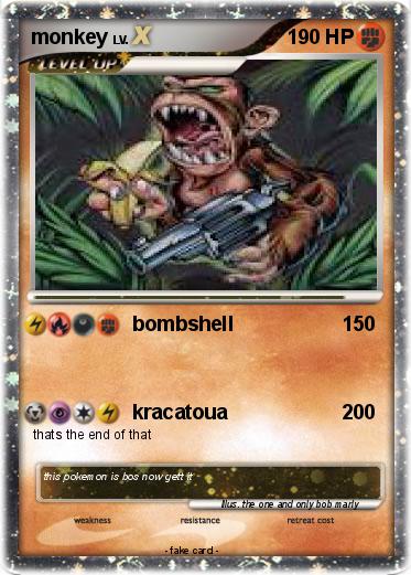 Pokemon monkey