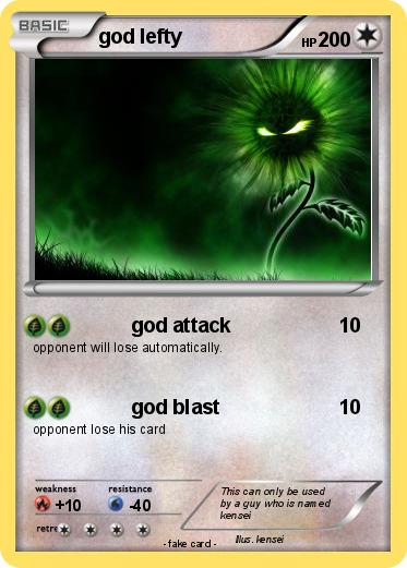 Pokemon god lefty