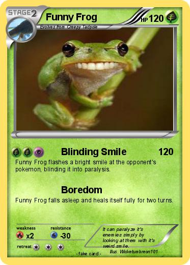 Pokemon Funny Frog