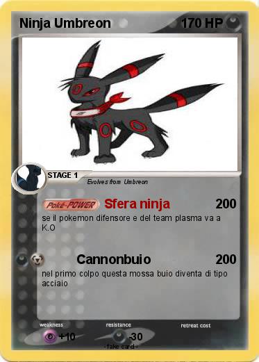 Pokemon Ninja Umbreon