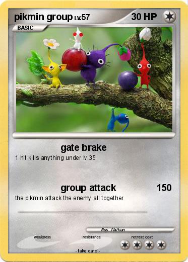 Pokemon pikmin group