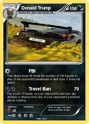 Pokemon Donald Trump