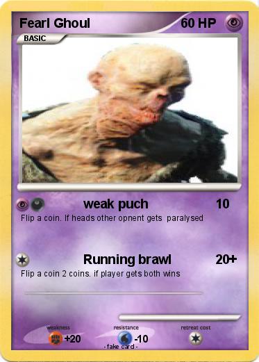 Pokemon Fearl Ghoul