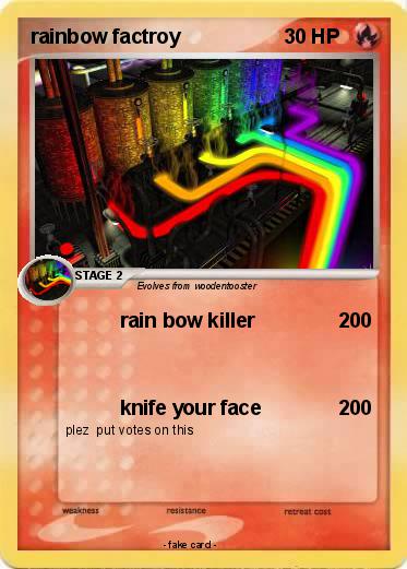 Pokemon rainbow factroy
