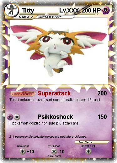 Pokemon Titty                Lv.XXX