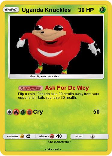 Pokemon Uganda Knuckles
