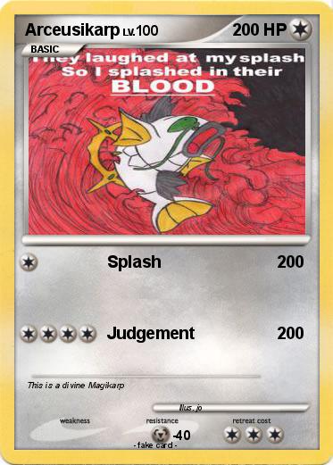 Pokemon Arceusikarp