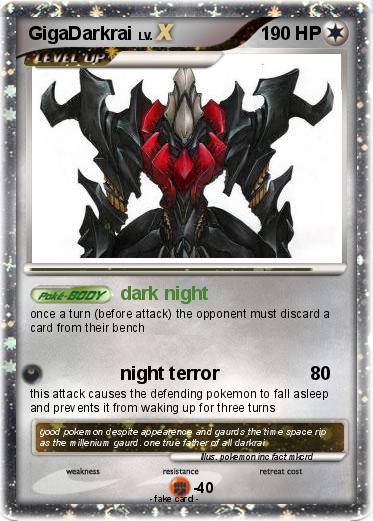 Pokemon GigaDarkrai