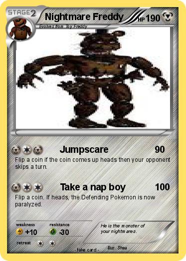 Pokemon Nightmare Freddy