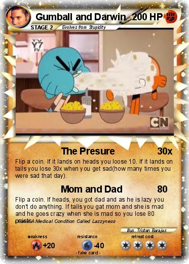 Pokemon Gumball and Darwin