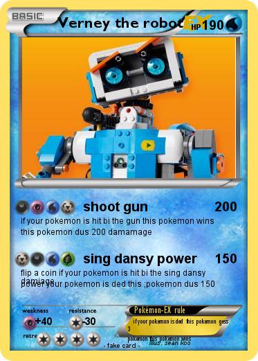 Pokemon Verney the robot
