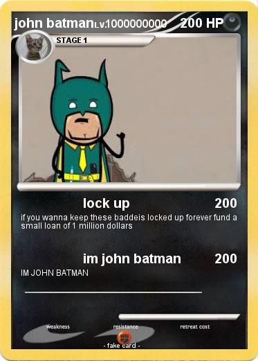 Pokemon john batman