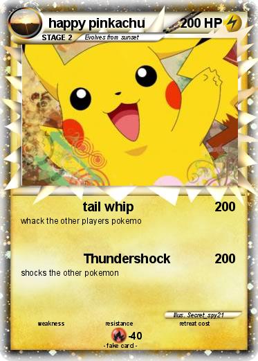 Pokemon happy pinkachu