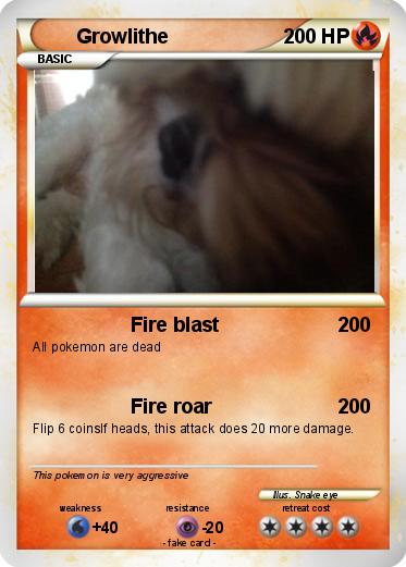 Pokemon Growlithe
