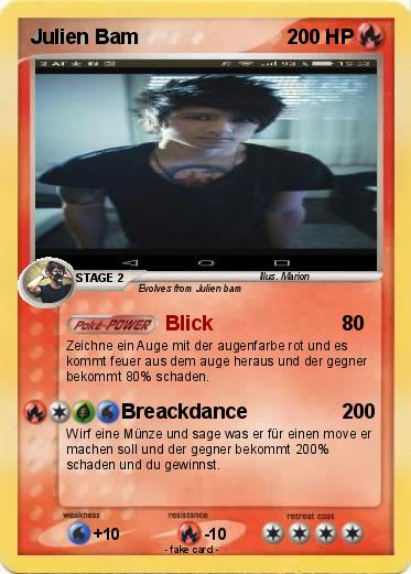 Pokemon Julien Bam