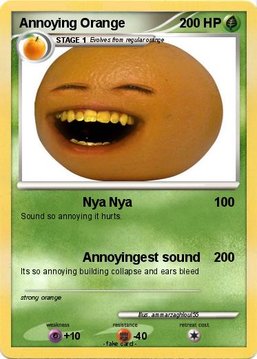 Pokemon Annoying Orange