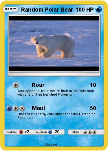 Pokemon Random Polar Bear