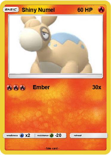 Pokemon Shiny Numel