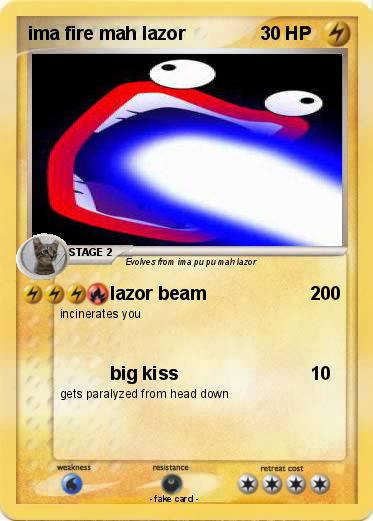Pokemon ima fire mah lazor