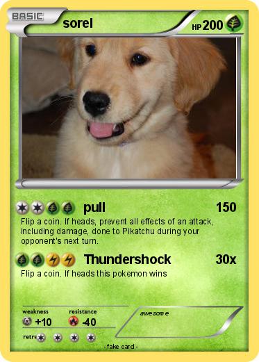 Pokemon sorel
