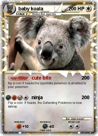 Pokemon baby koala