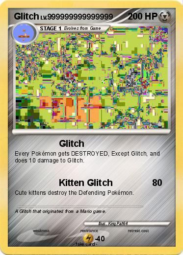 Pokemon Glitch