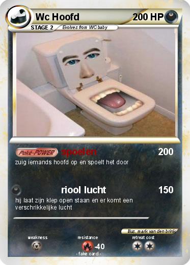 Pokemon Wc Hoofd