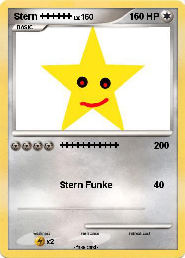 Pokemon Stern ++++++