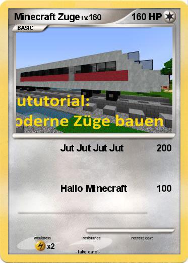 Pokemon Minecraft Zuge