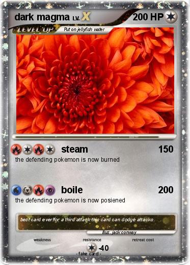 Pokemon dark magma
