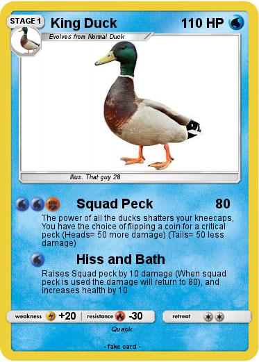 Pokemon King Duck