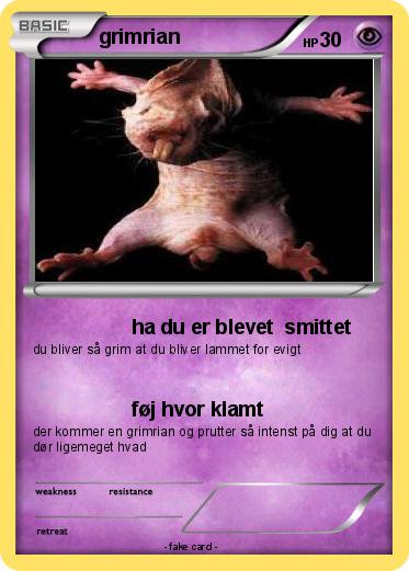 Pokemon grimrian
