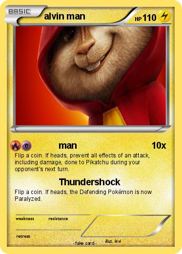 Pokemon alvin man