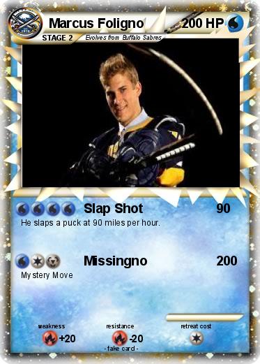 Pokemon Marcus Foligno