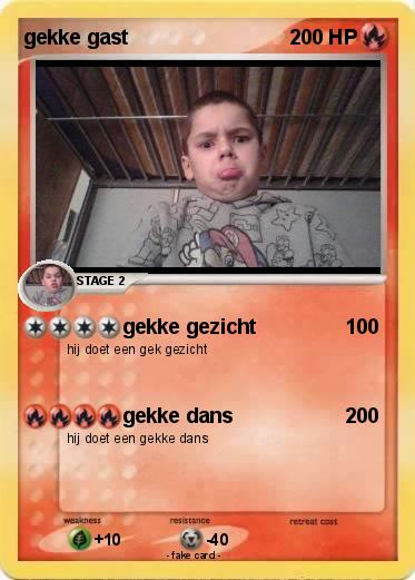 Pokemon gekke gast