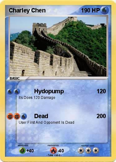 Pokemon Charley Chen