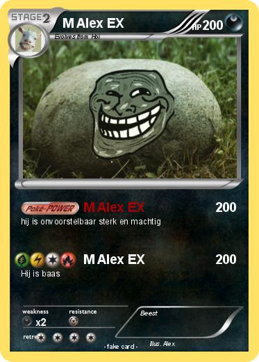 Pokemon M Alex EX