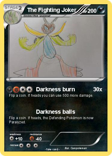 Pokemon The Fighting Joker