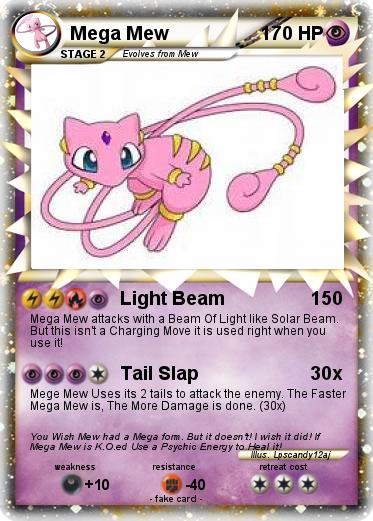 Pokemon Mega Mew